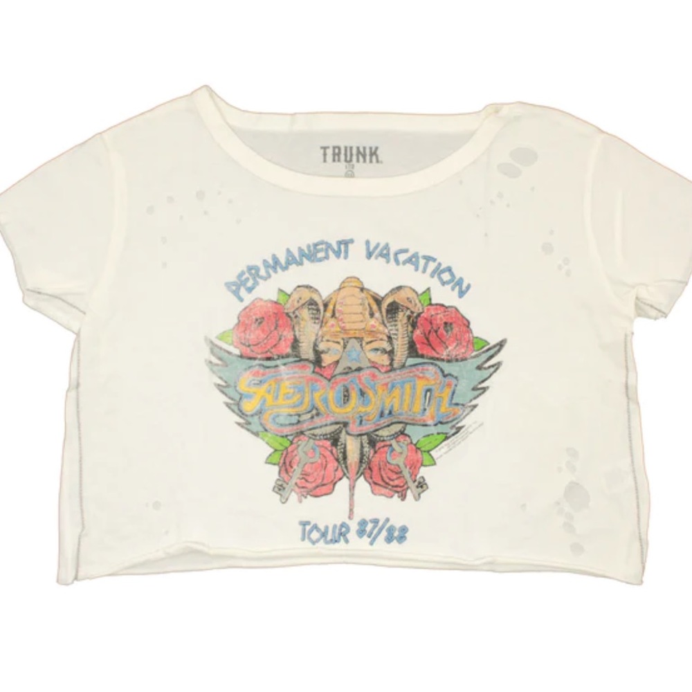 Permanent Vacation by TRUNK LTD Crop Top